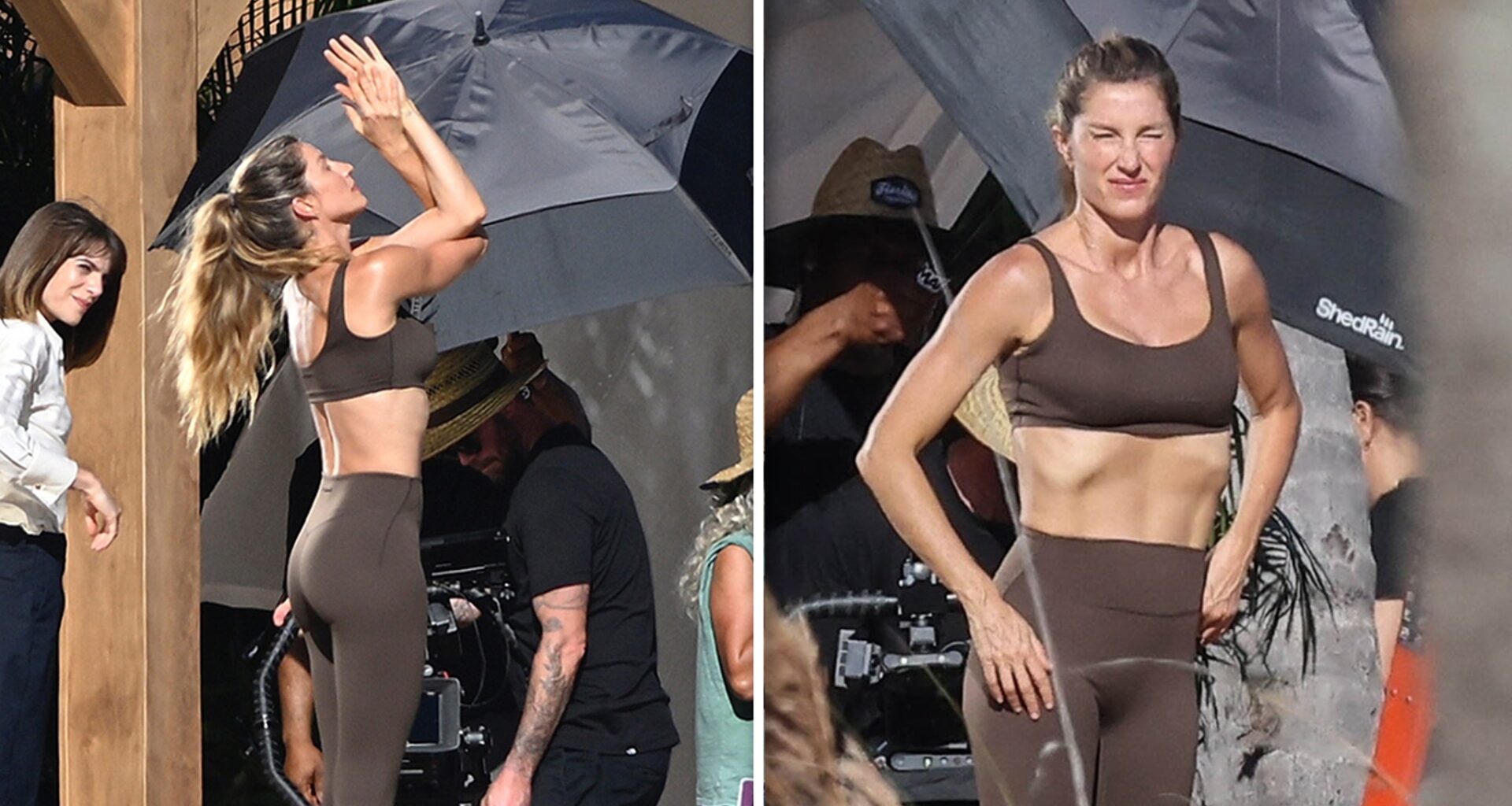 Gisele Bündchen Shows Off Fit Frame While Filming in Miami