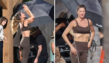 Gisele Bündchen Shows Off Fit Frame While Filming in Miami