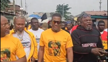 Bukom Banku, Ayittey Powers spotted with Sharaf Mahama ahead of 'showdown' bout