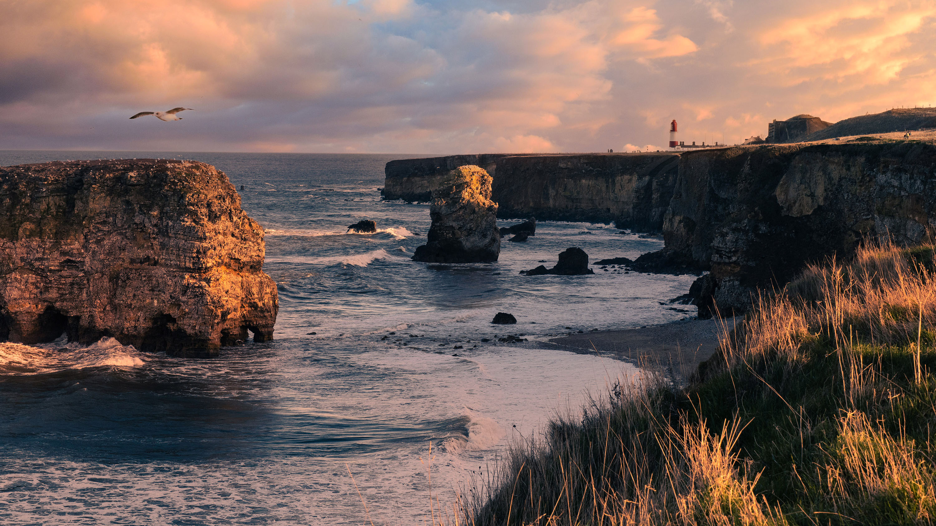 Colourful landscape images taken by Peter Fenech, taken in natural light in coastal locations or at sunset