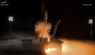 Three Iranian satellites launched into orbit on Russian rocket, state media says