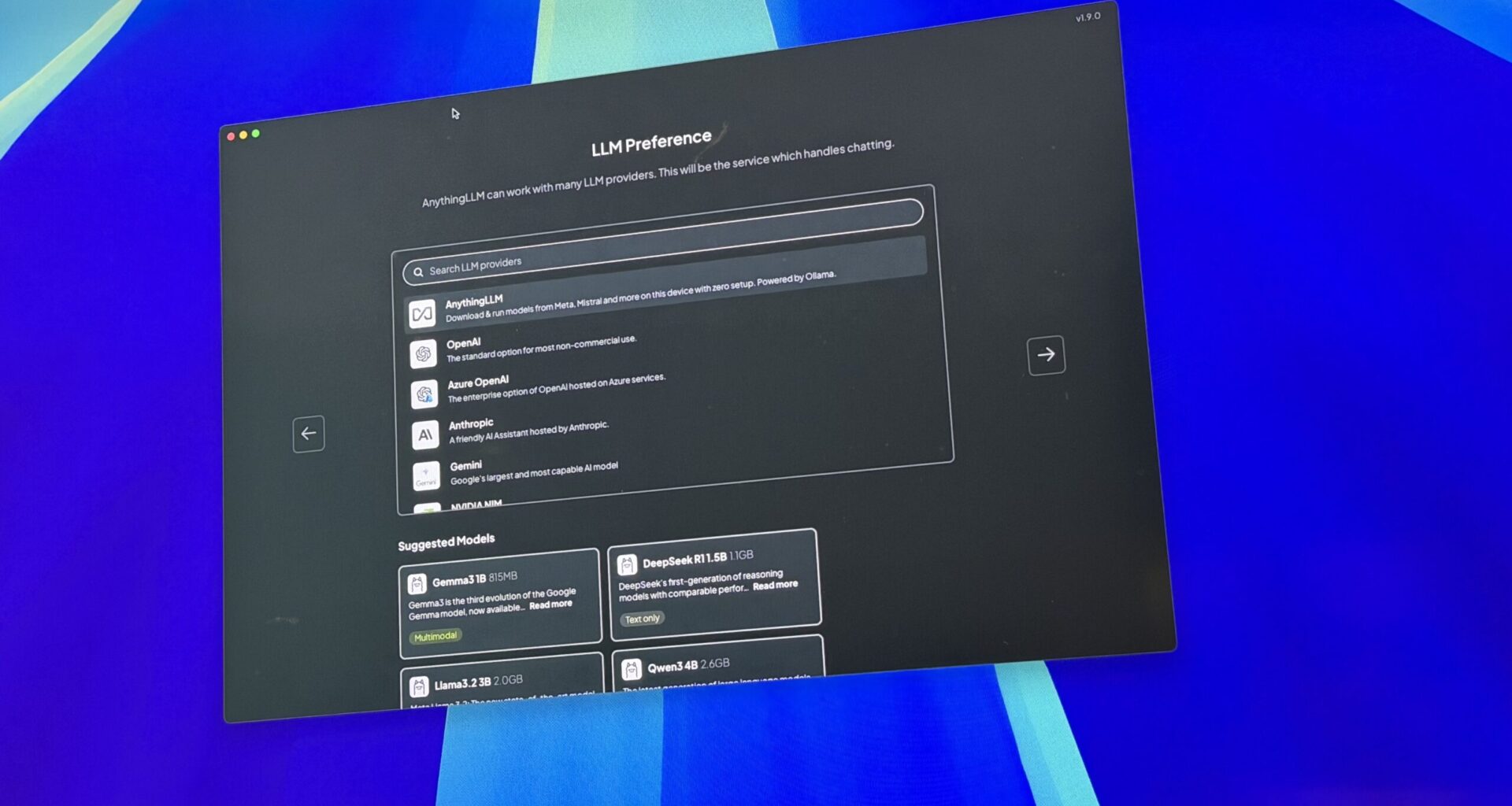 Anything LLM on a Mac