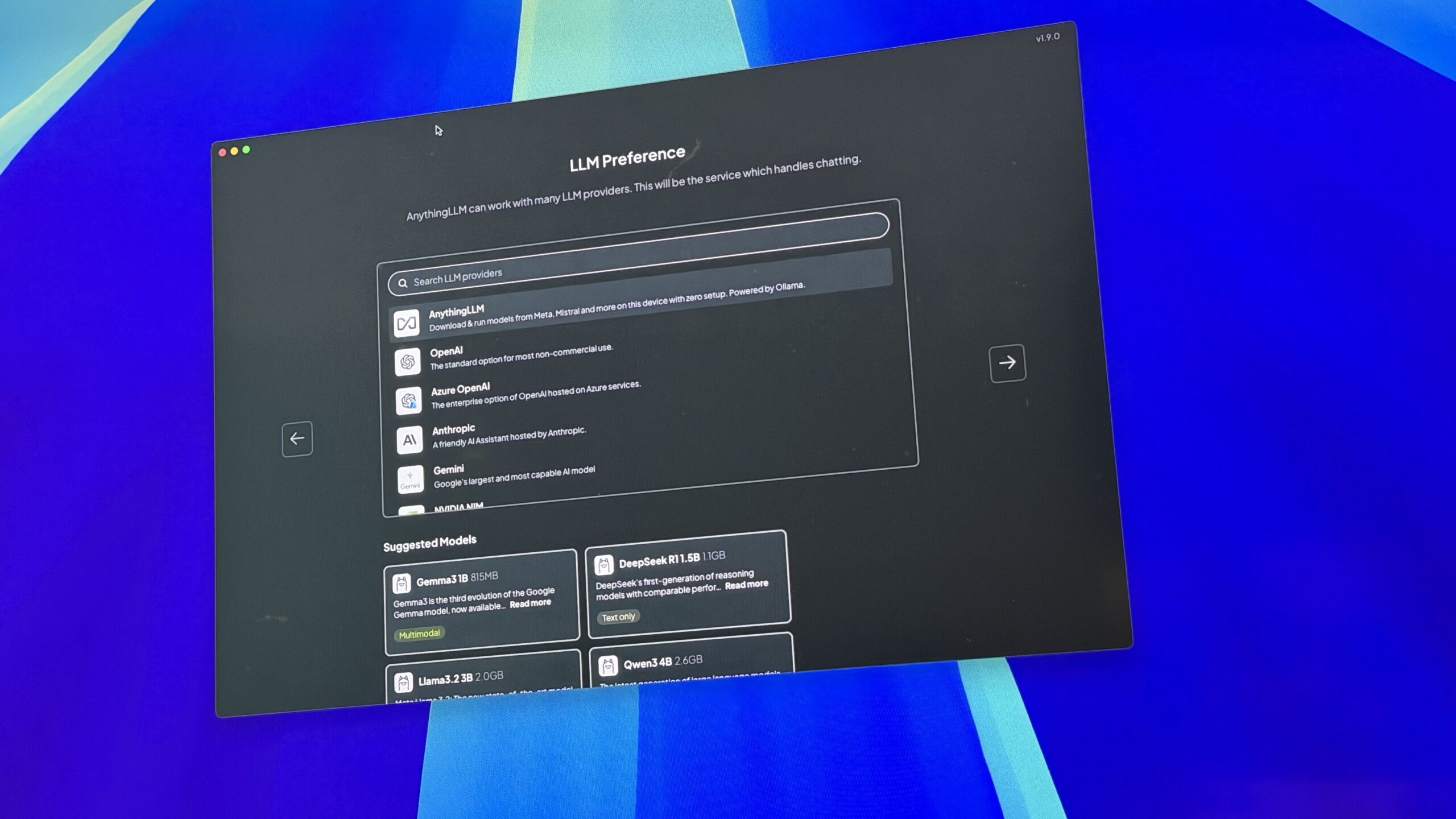 Anything LLM on a Mac