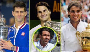 Did Novak Djokovic, Rafael Nadal or Roger Federer have the highest peak level? ATP icon answers