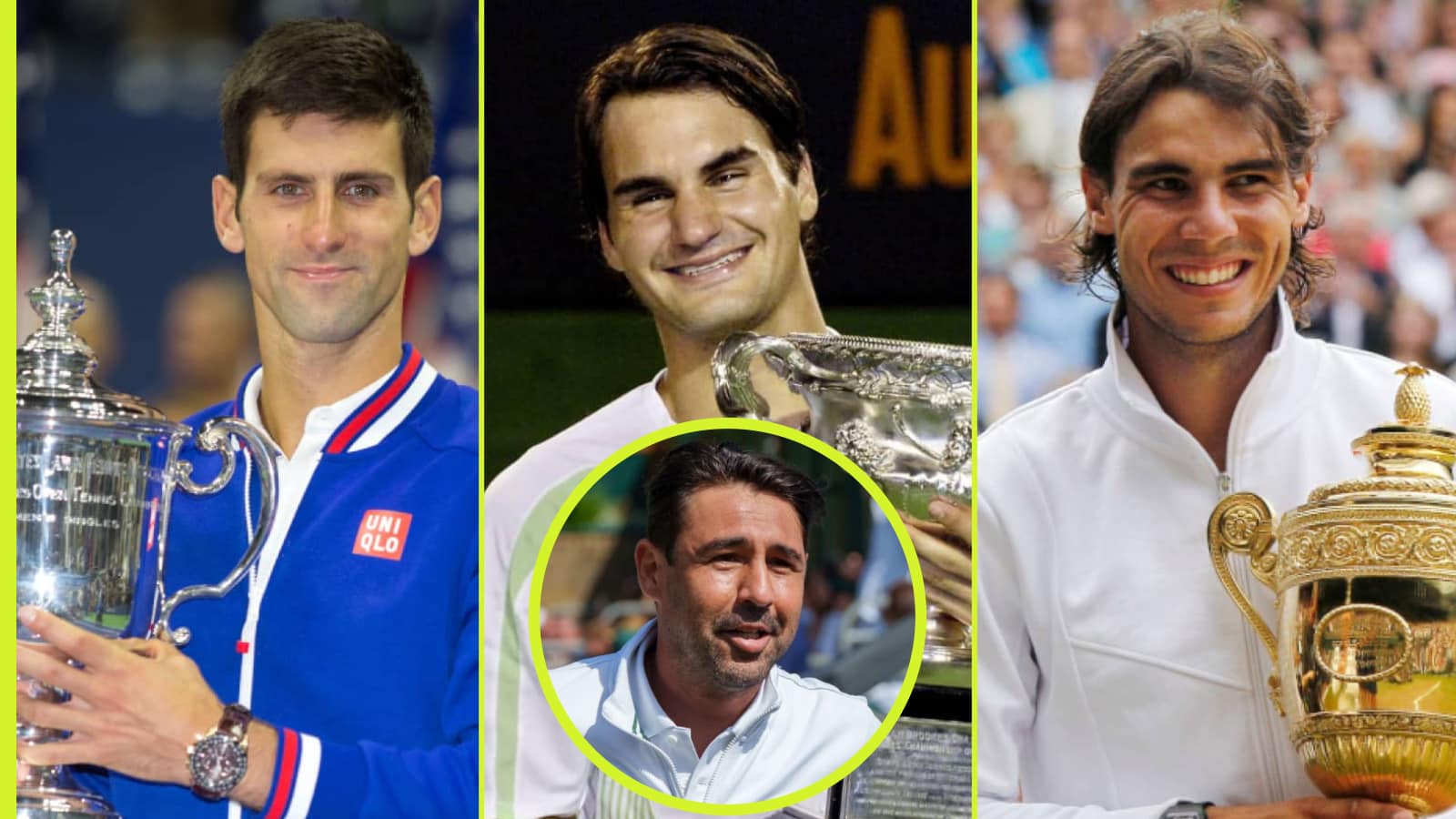 Did Novak Djokovic, Rafael Nadal or Roger Federer have the highest peak level? ATP icon answers