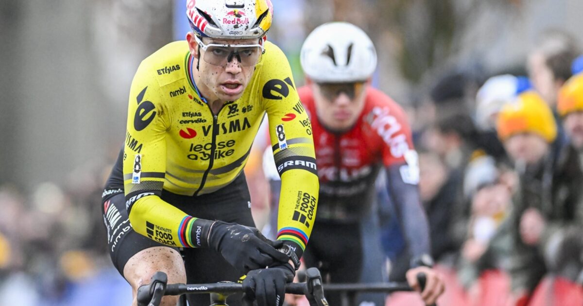 Punctures compromise Van Aert’s race in Loenhout - Team Visma | Lease a Bike
