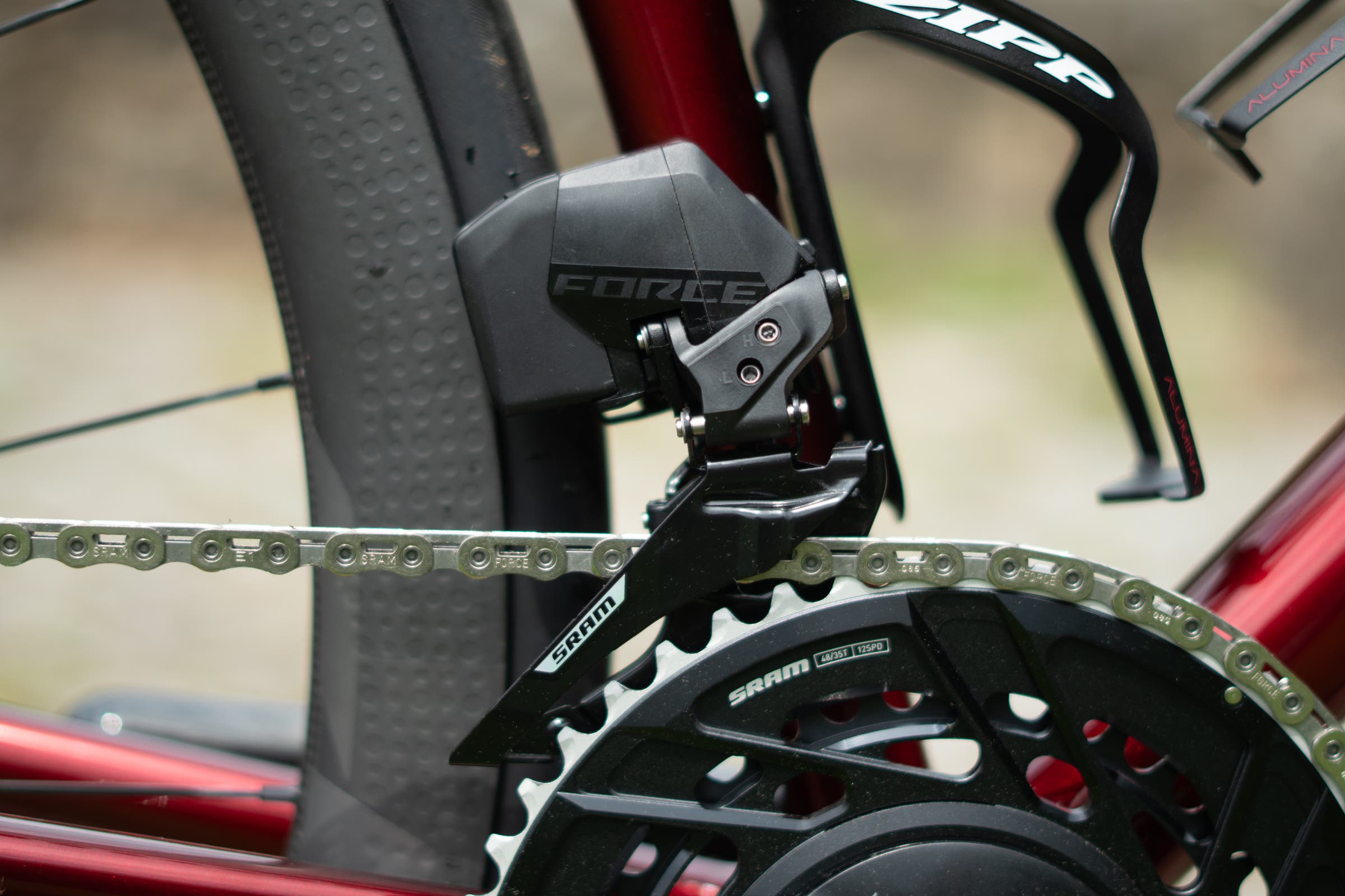 SRAM Force AXS front derailleur