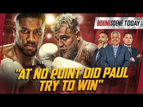 Thumbnail for Did the Anthony Joshua Fight End the Jake Paul Experiment?
