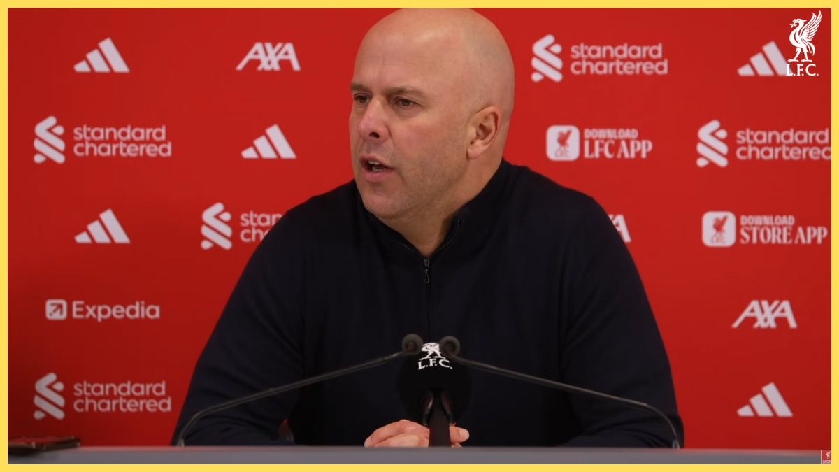 Arne Slot speaks about Jeremie Frimpong after Wolves win