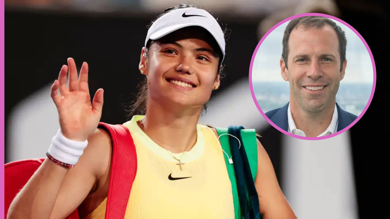 Emma Raducanu set a rankings goal by former British No 1