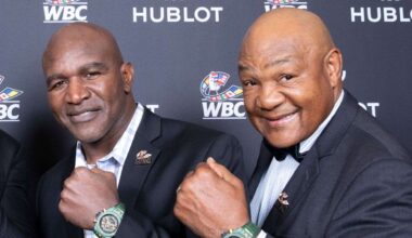 Michael Moorer looked past Holyfield and Foreman when naming the heavyweight who hit him hardest