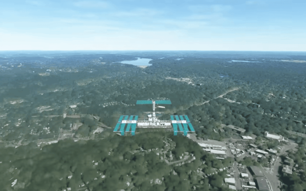 Unbelievable simulation showing the speed of the International Space Station leaves people stunned
