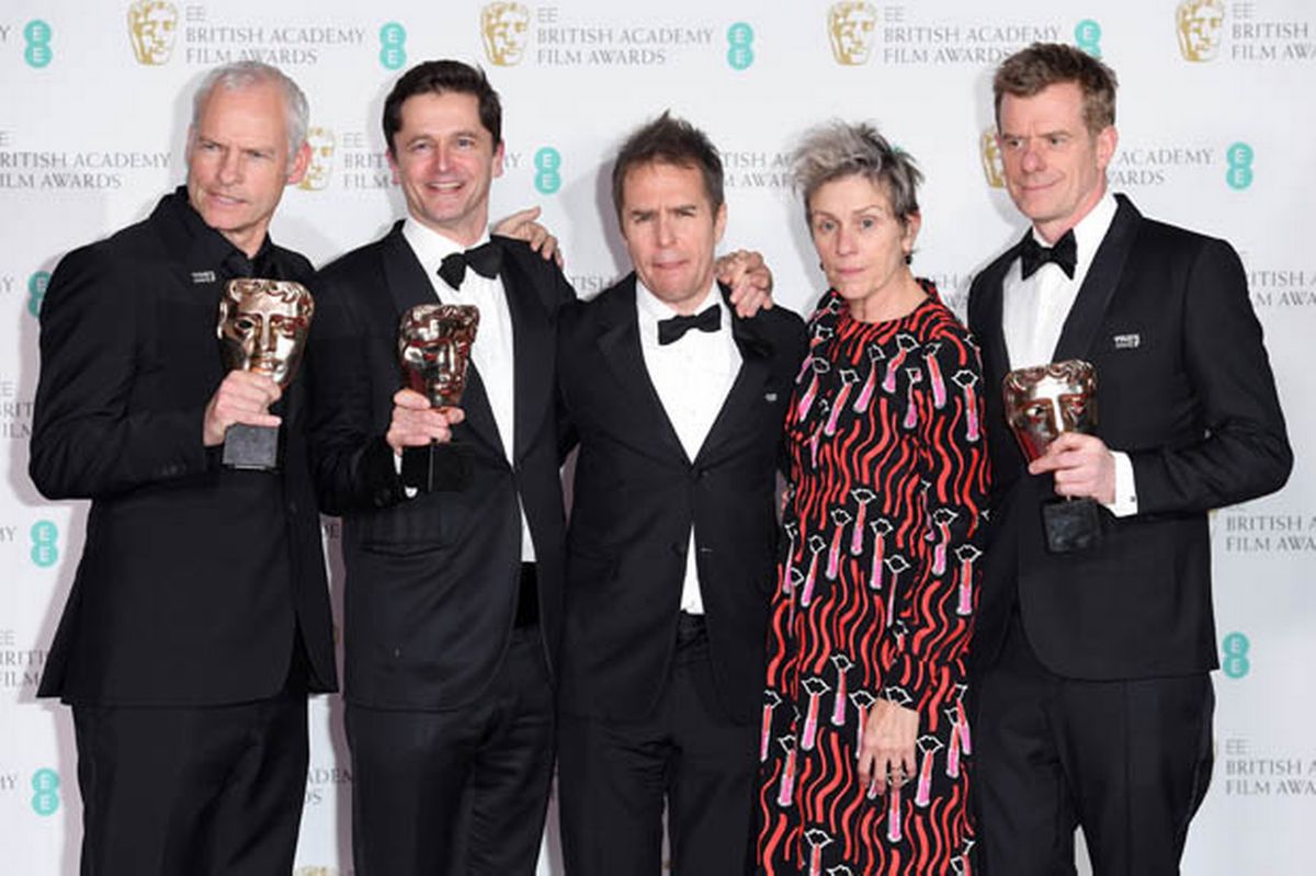 The cast of Three Billboards Outside Ebbing, Missouri