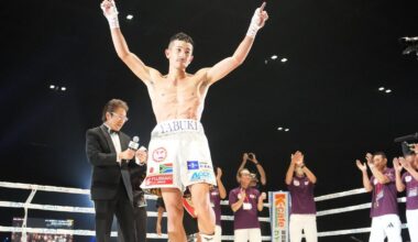 Masamichi Yabuki stops Felix Alvarado in first title defense
