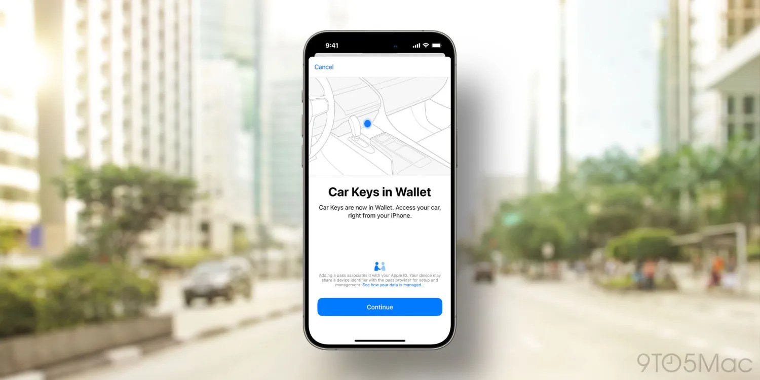 General Motors confirms Apple Wallet car key support after code spotted (screengrab shown)