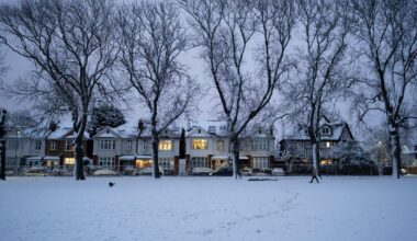 London braced for snow with New Year 'Arctic freeze' sending UK temperatures to -8°C | News UK