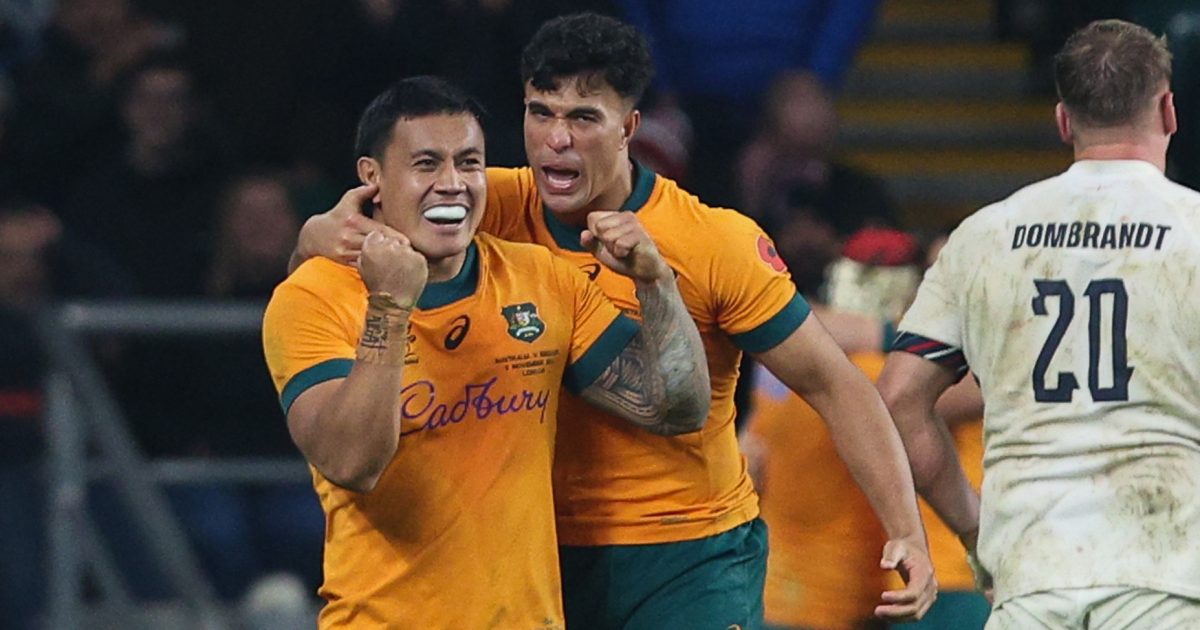 Wallabies star Len Ikitau surges past World Cup winners in Top 100 rise