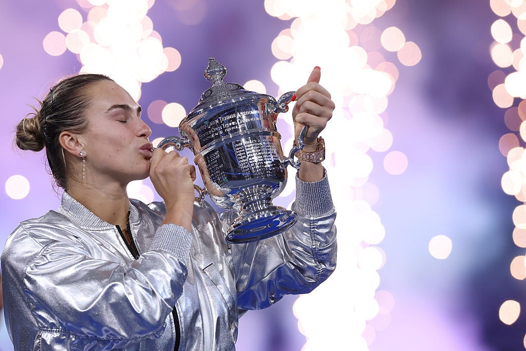 Sabalenka won her fourth grand slam title at the US Open