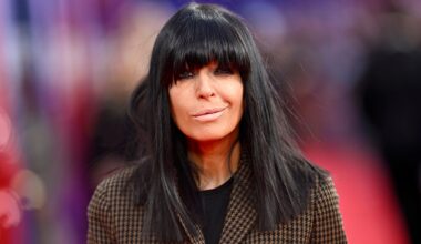 Claudia Winkleman Talk Show Set at BBC