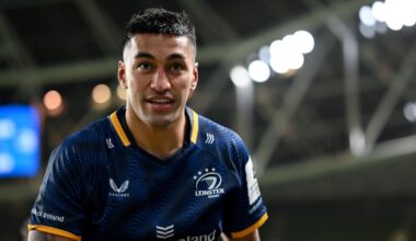 Rieko Ioane handed first start in much-changed Leinster side