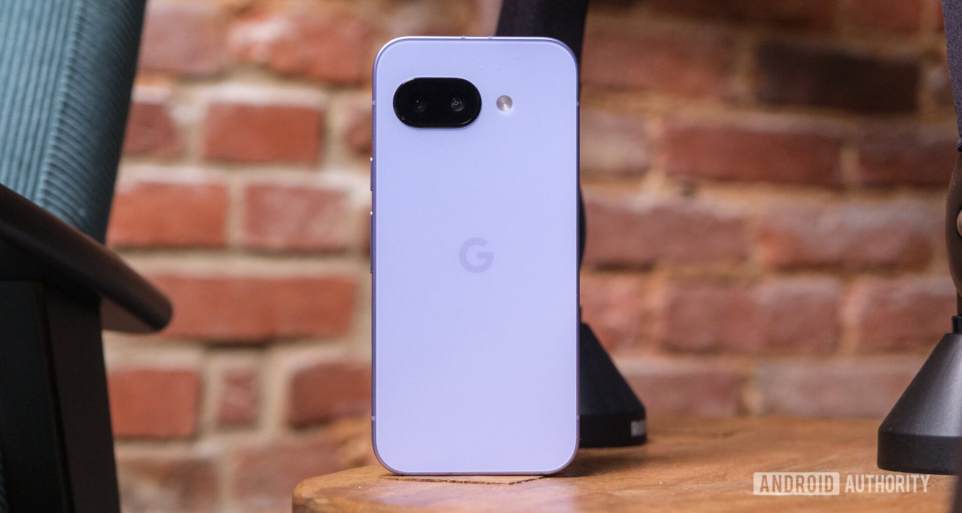 Google Pixel 9a standing hero