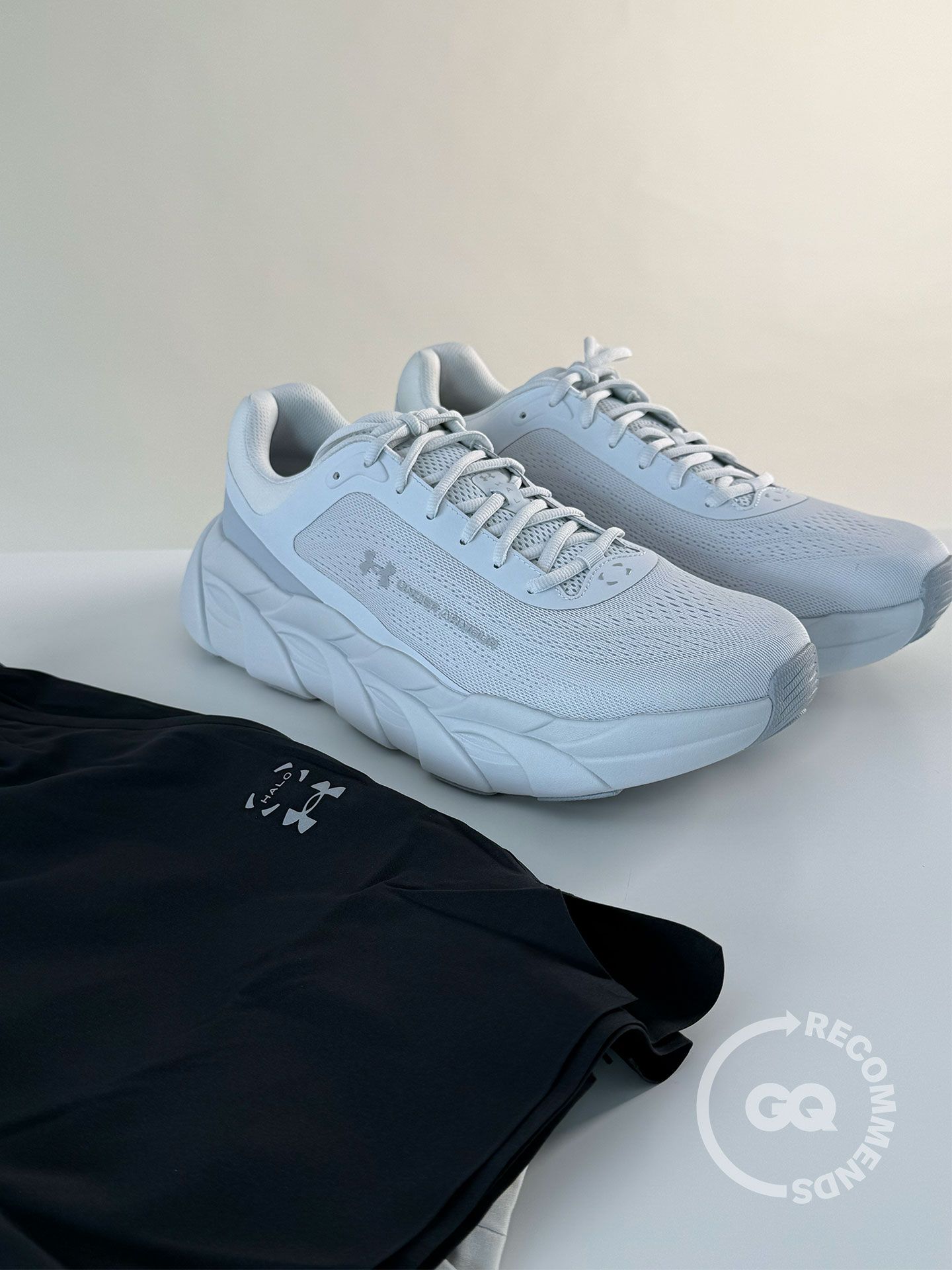 The GQ team testing gym kit from Under Armour.