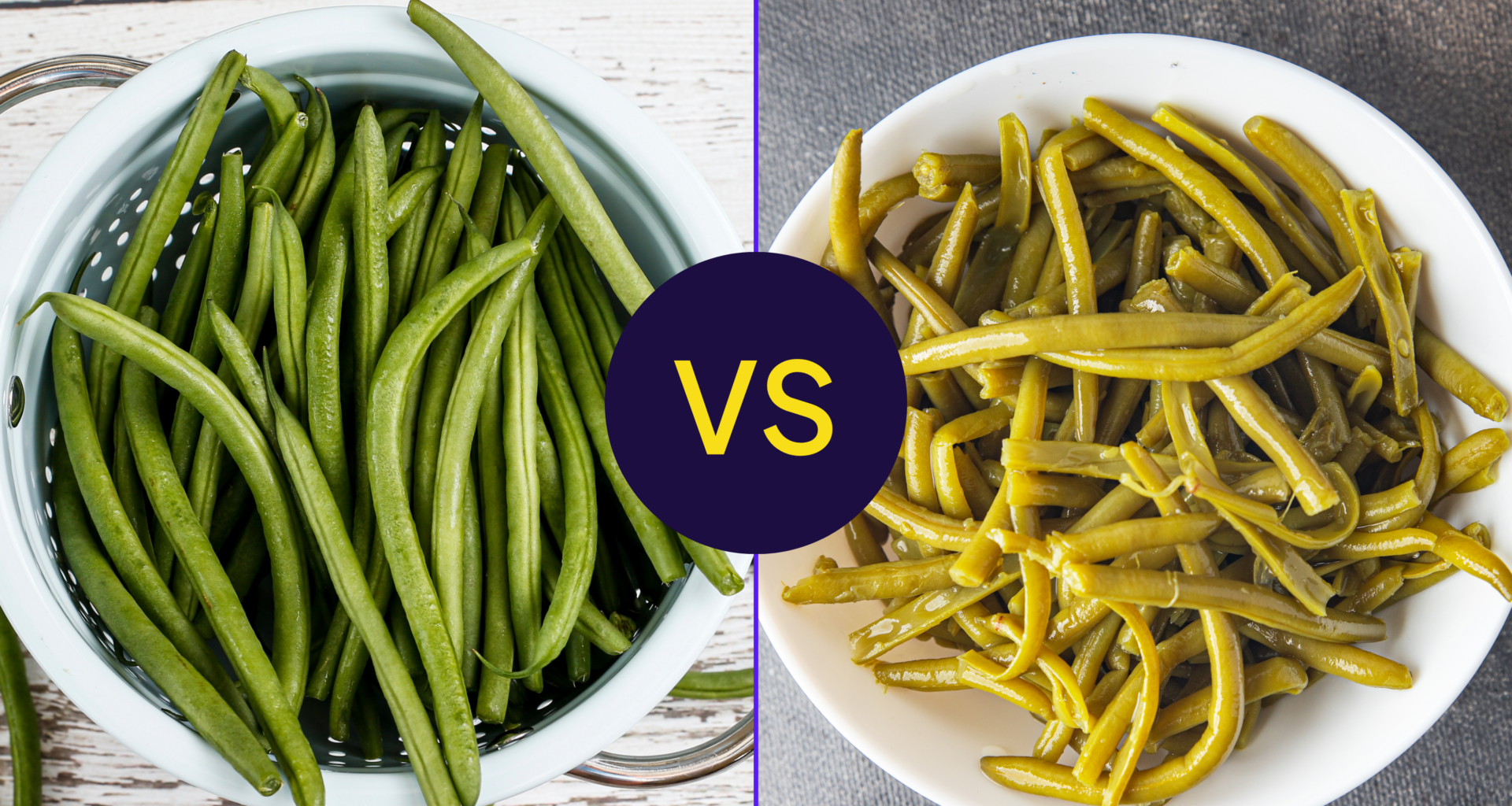 Are Fresh Green Beans More Nutritious Than Canned Green Beans?