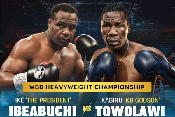 Image: Ike Ibeabuchi vs Kabiru Towolawi tonight in Lagos, Nigeria