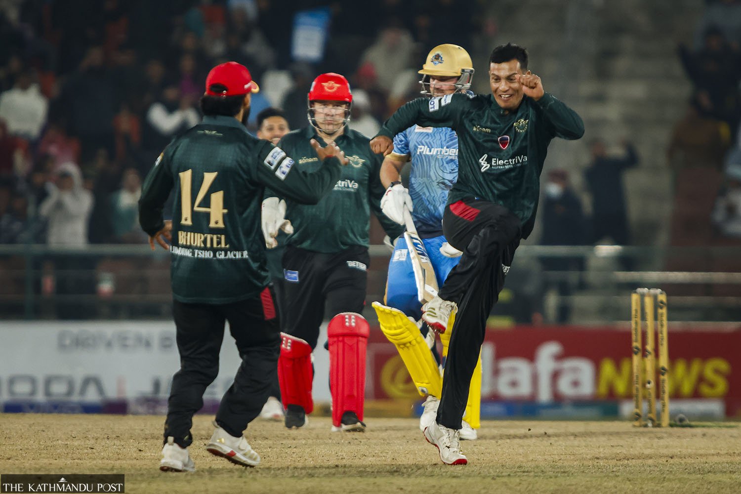 Rossington ton keeps Pokhara’s playoff hopes alive