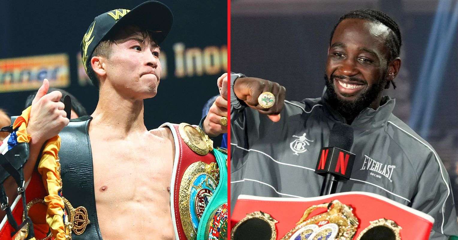 Naoya Inoue reacts to Terence Crawford’s sudden retirement from boxing