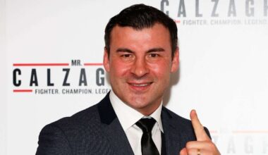 Joe Calzaghe says one man stands above all others as the greatest of all time: “He’s an icon”