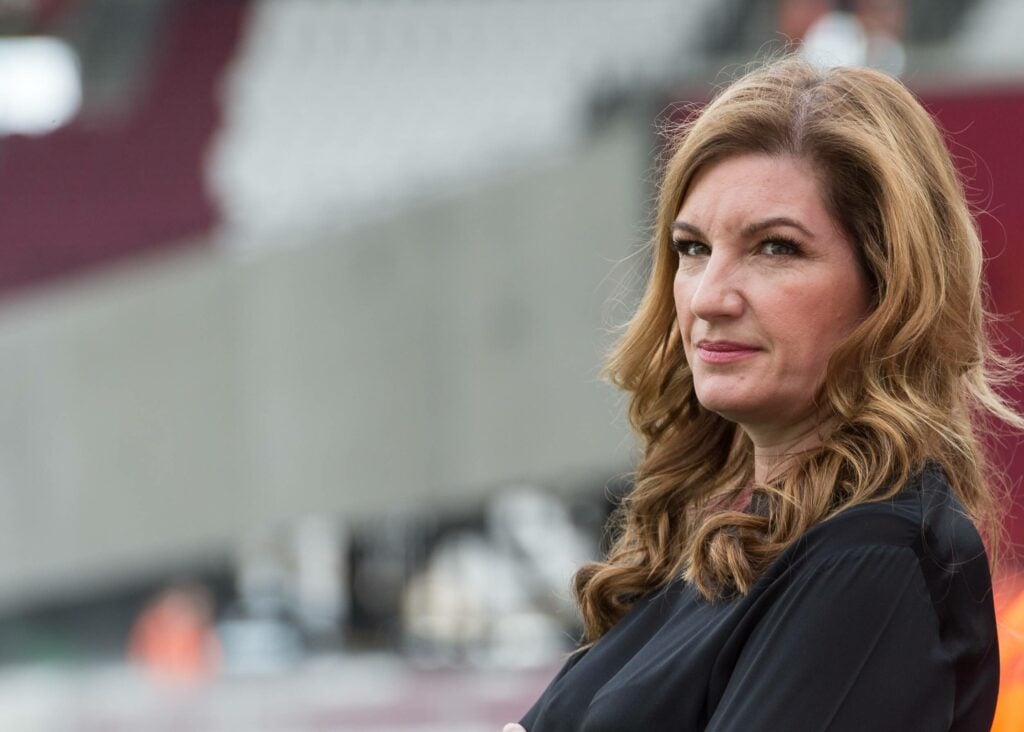 Karren Brady at the London Stadium
