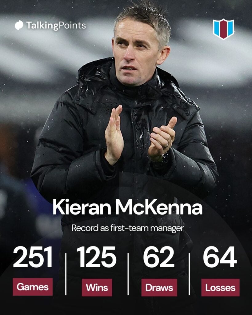 Kieran McKenna West Ham