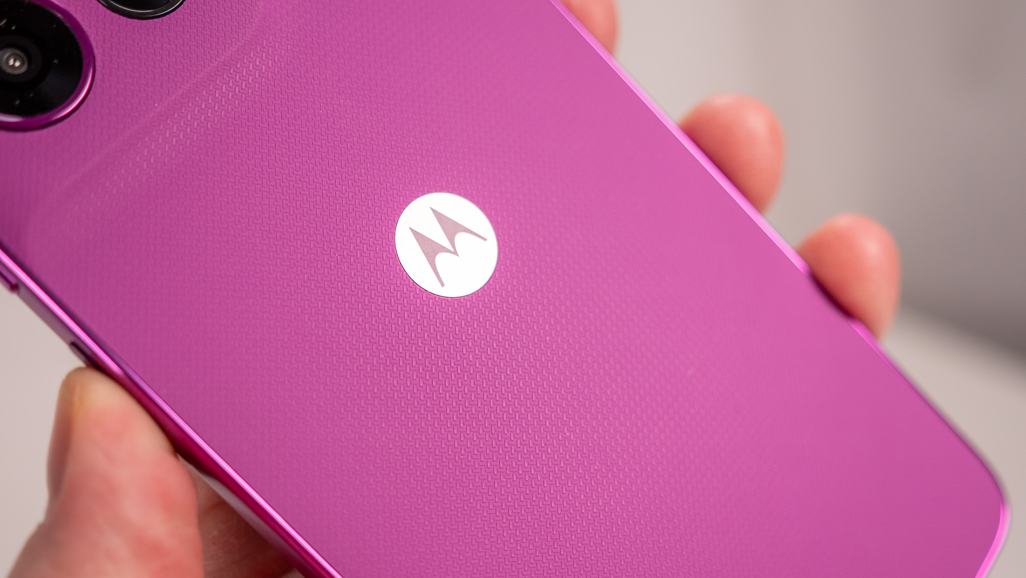 The pink Moto G 2026