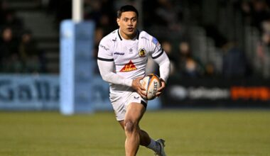 Exeter Chiefs suffer injury blow as Wallabies star set for surgery