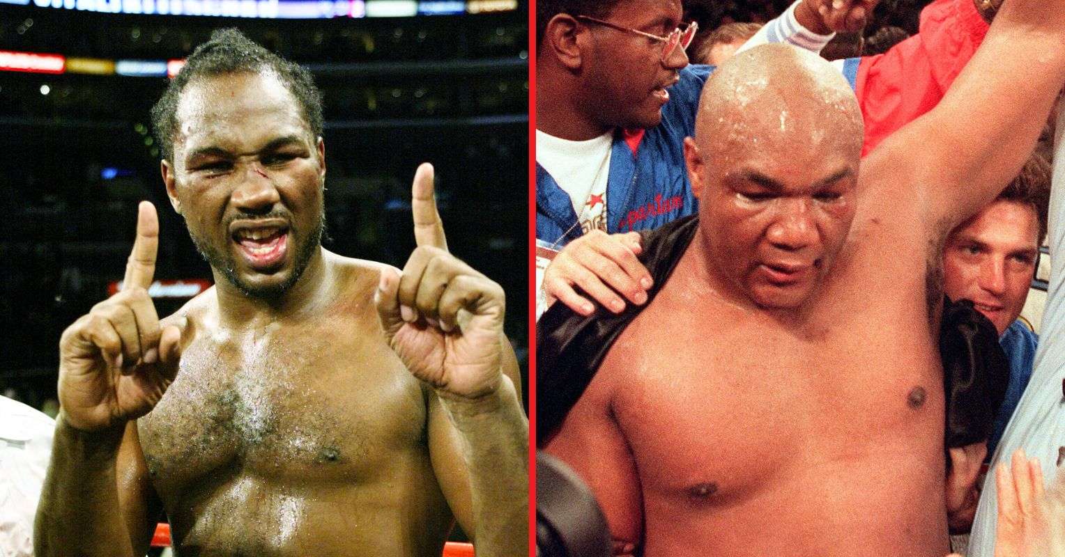 Frank Bruno predicts George Foreman vs Lennox Lewis: “He would win”
