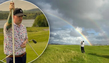 Golfer hopes charity challenge will help people reach out this Christmas