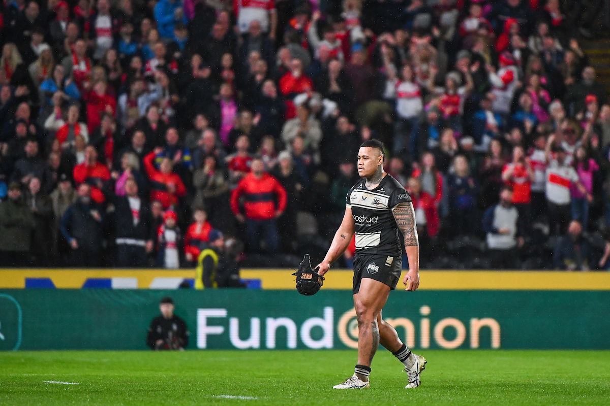 Franklin Pele during his time with Hull FC