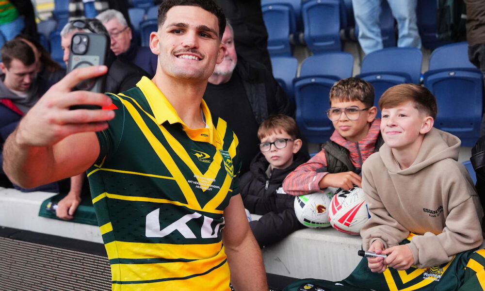 NRL and Australia Ashes star Nathan Cleary spotted completing selfless act whilst on UK holiday