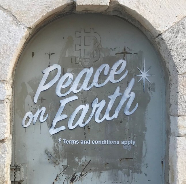 Bethlehem: Banksy?s graffiti. walled off hotel banksy palestine free pic
