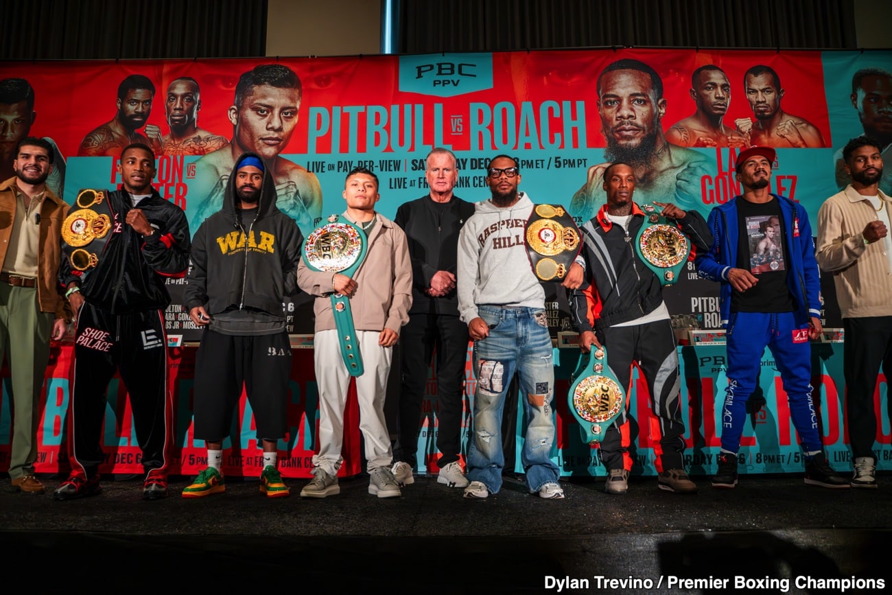 Image: Roach to Lose WBA Title the Second the Bell Rings vs Pitbull Cruz