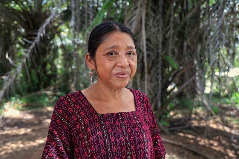 Elisabeth Chemax: 'people are suffering from strong fevers, with coughing and stomach pain.' Photograph: Hannah McCarthy