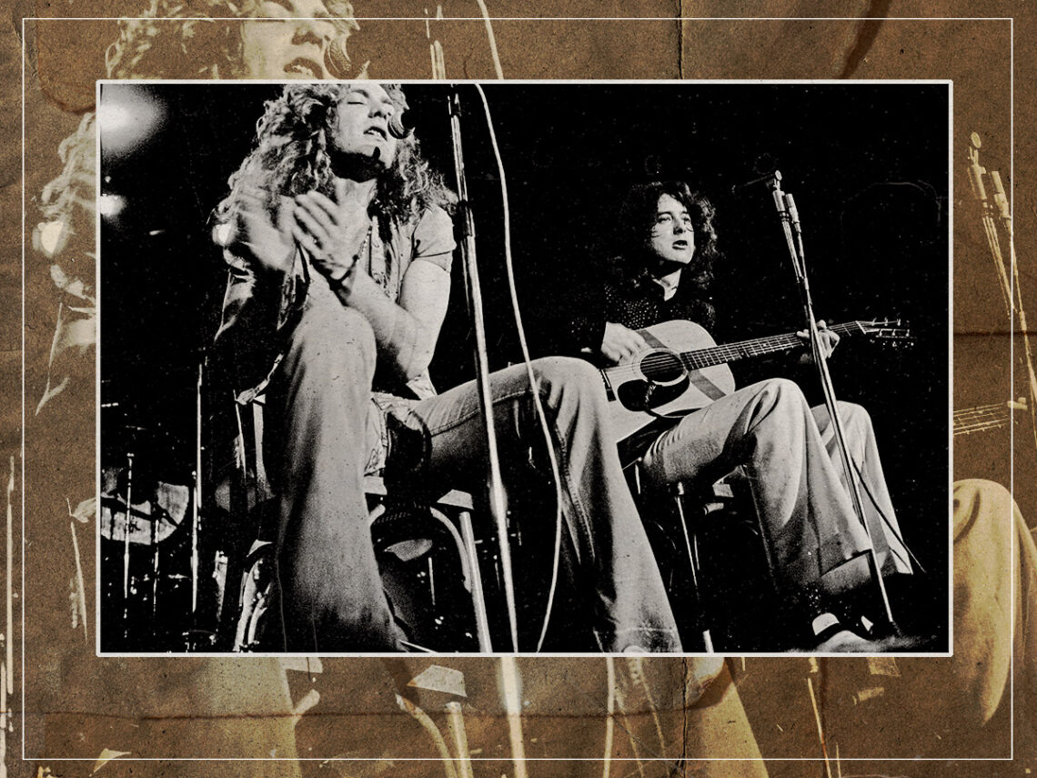 Robert Plant - Jimmy Page - Led Zeppelin - 1973