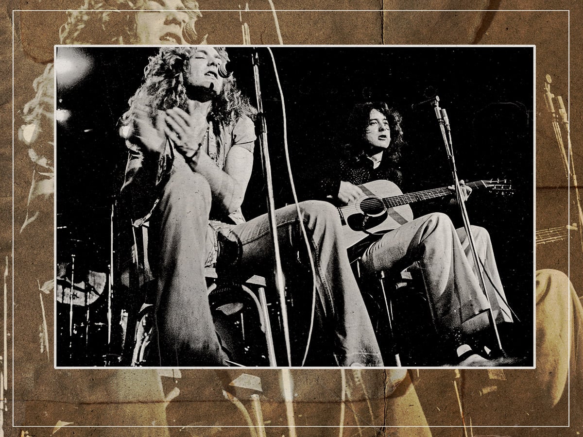 Led Zeppelin album that Jimmy Page was forced to lie about