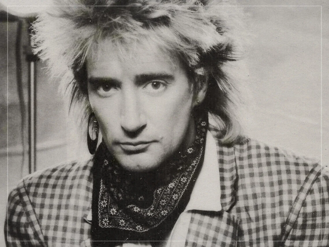Rod Stewart - 1984 - Singer - Publicity Photo - Warner Bros Records