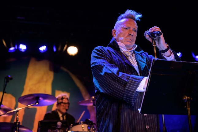 Editorial Use Only Mandatory Credit: Photo by Stuart Westwood/REX/Shutterstock (14117226k) PiL - John Lydon Bruce Smith PiL in concert at the O2 Academy, Edinburgh, Scotland, UK - 21 Sep 2023