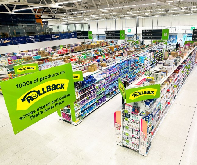 LONDON, UNITED KINGDOM - NOVEMBER 14: A view of an Asda store in Roehampton, London on November 14, 2025 in London, United Kingdom. (Photo by Peter Dazeley/Getty Images)