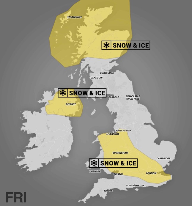 Metro weather warnings