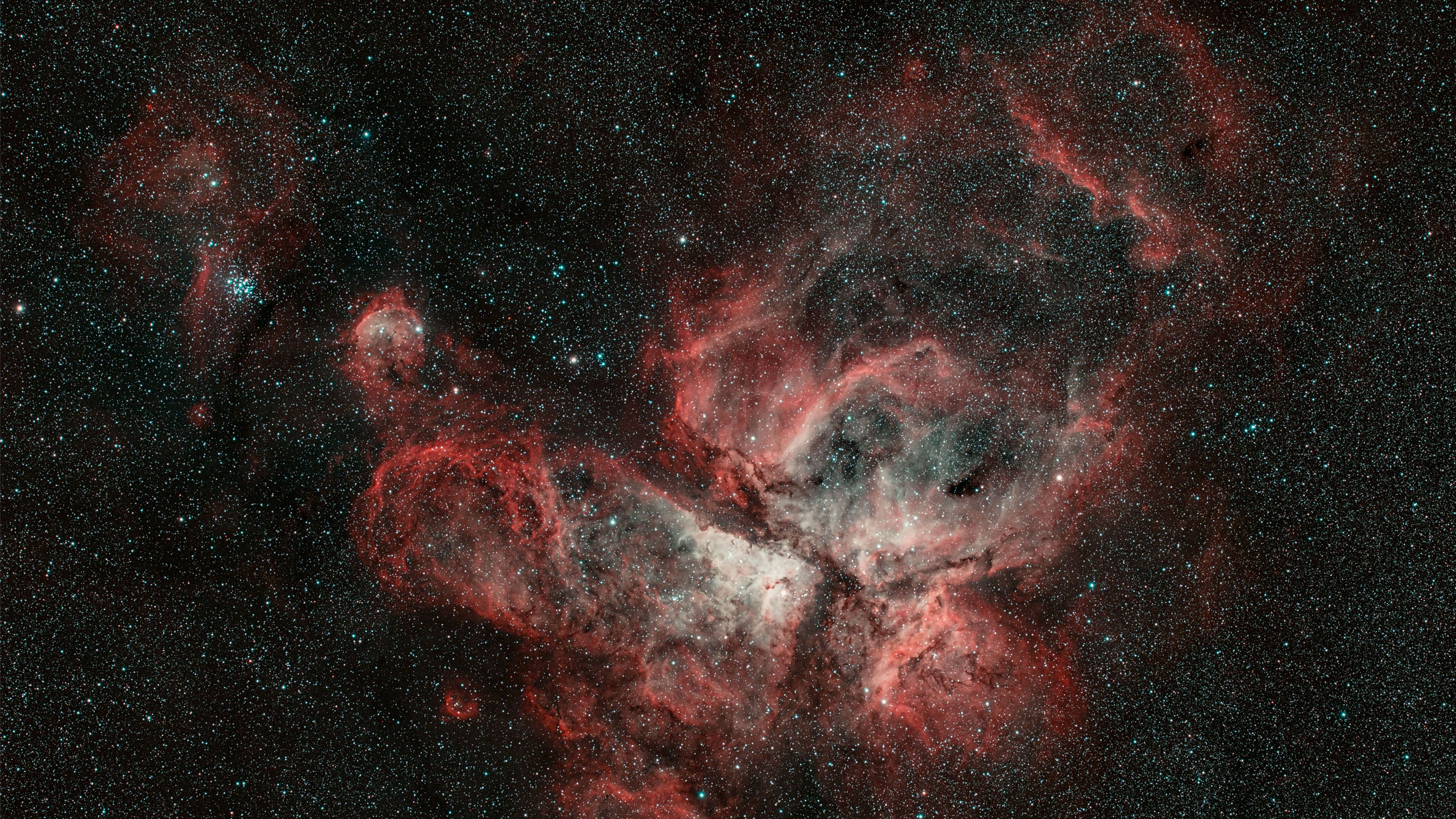 The Carina nebula.