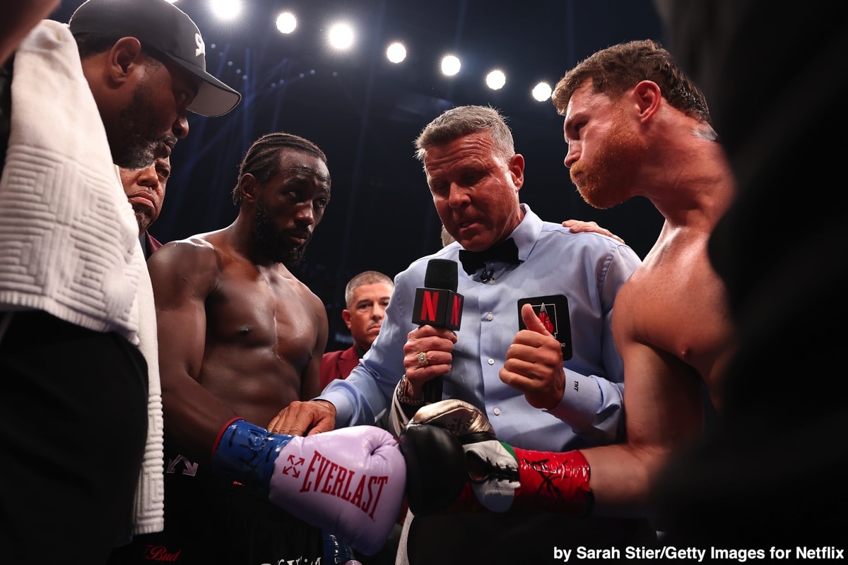 Image: Canelo Won’t Play the B-Side in Crawford Rematch Talks